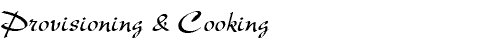 Women and Cruising Resources on Provisioning and Cooking
